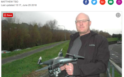 Drones cut time and risk for land surveyers