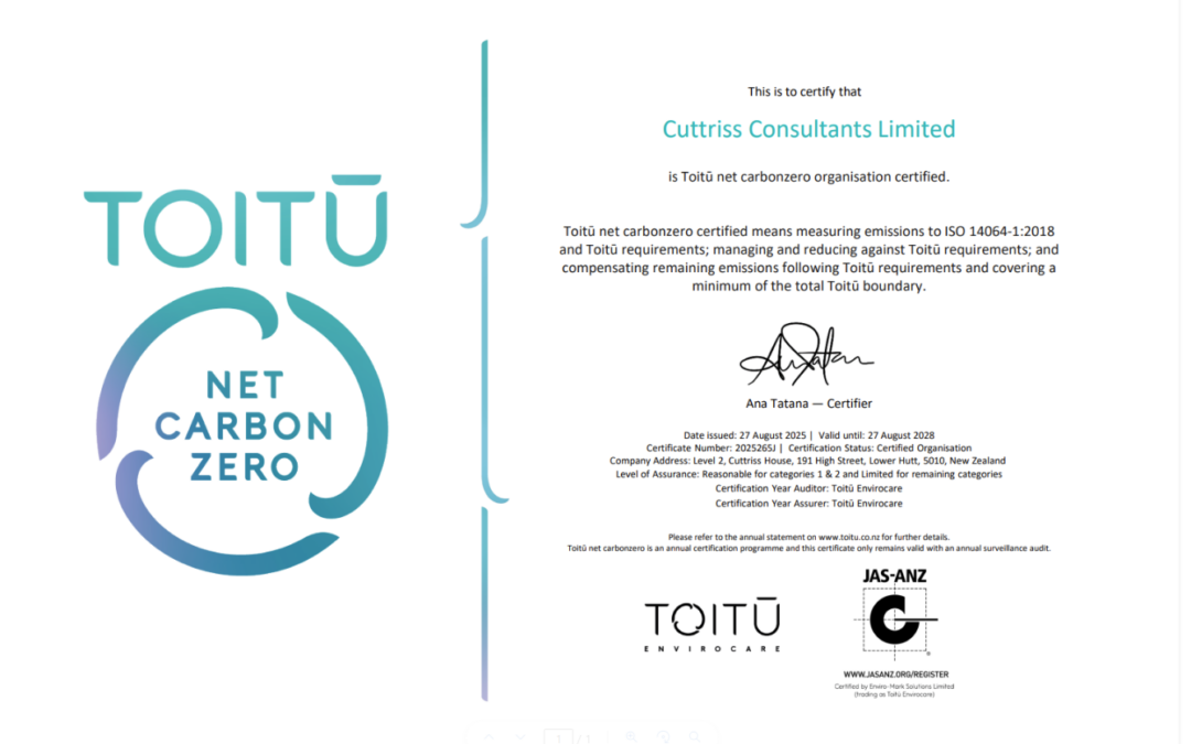 Celebrating 4 years of net carbonzero certification!